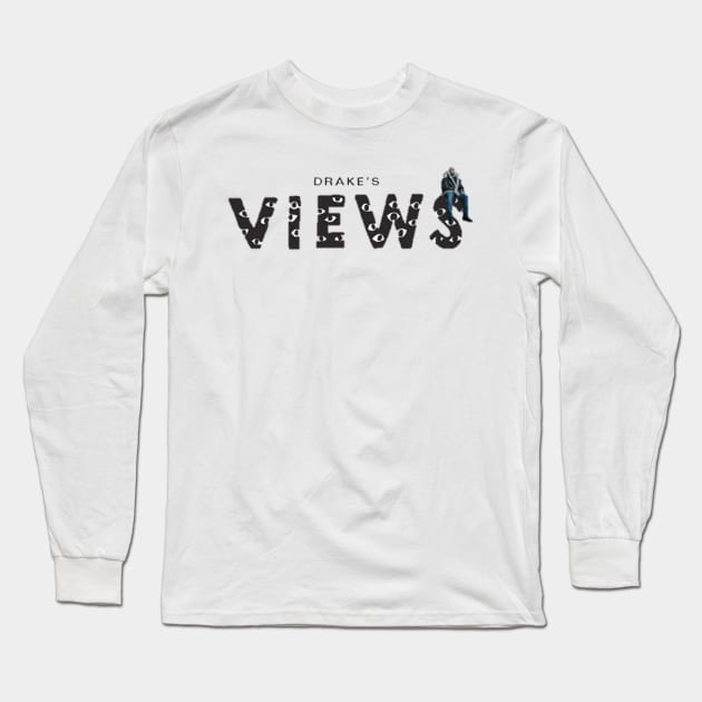 Drake Views Long Sleeve T-Shirt by fariskaram